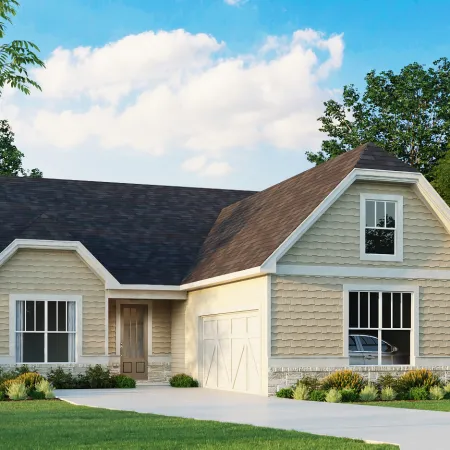 a house with a driveway