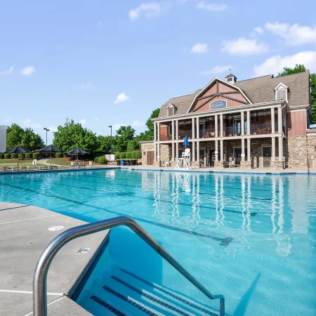 the lap pool at the NatureWalk water park