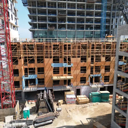 a building under construction