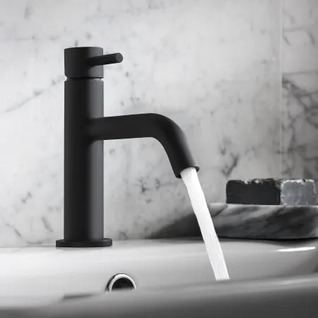 a faucet on a sink