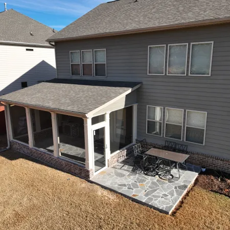 a house being built
