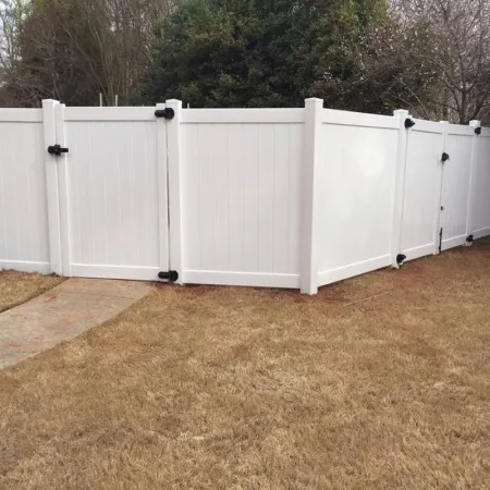 a row of white containers