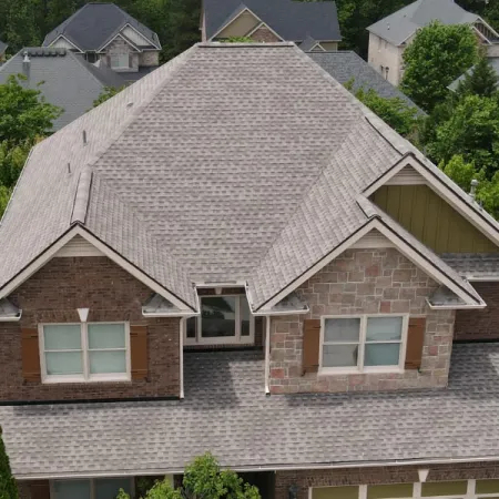 a house with a solar panel