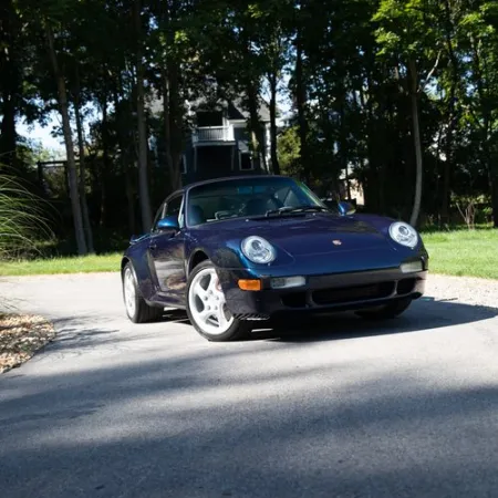 a car parked on the side of the road