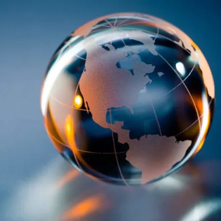 a close up of a globe