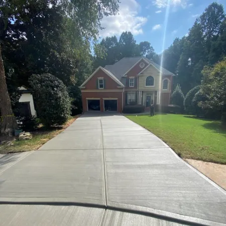 a house with a driveway