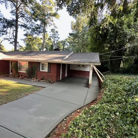 a house with a driveway