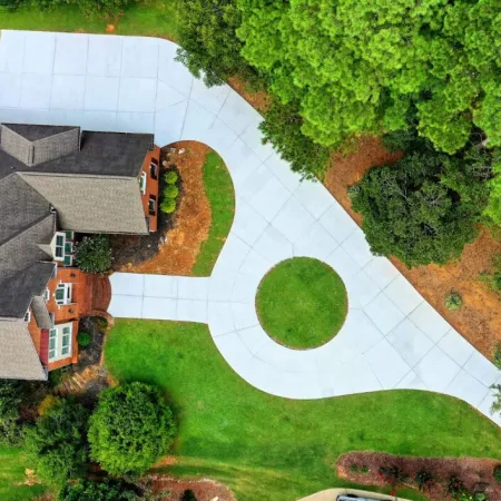 a house with a large yard