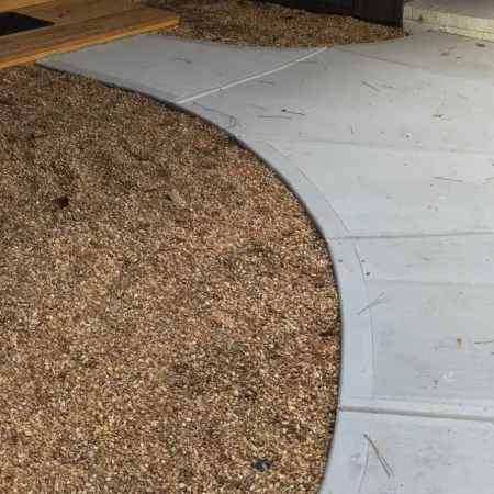 Split pathway design at home entry