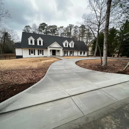 a house with a driveway