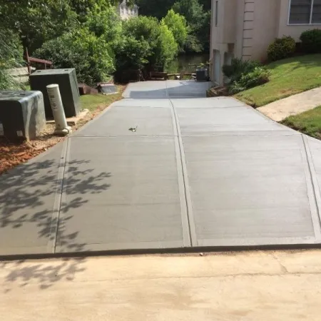 a skateboard park with a ramp