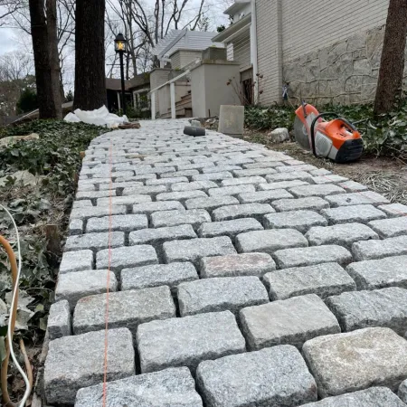 Timeless paver pathway upgrade