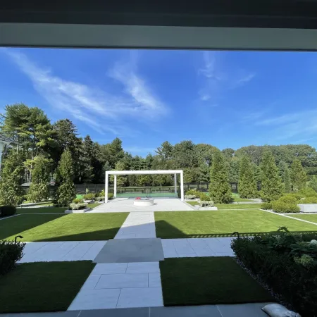 a house with a large yard