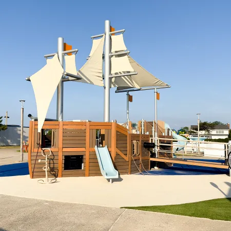 a small play structure