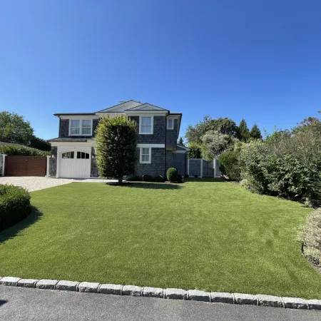 a house with a large yard