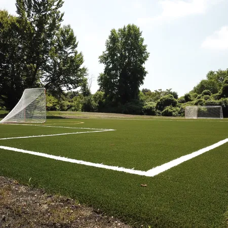 a grassy area with a white tarp and a white tarp