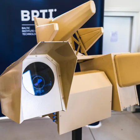 a robot with a camera