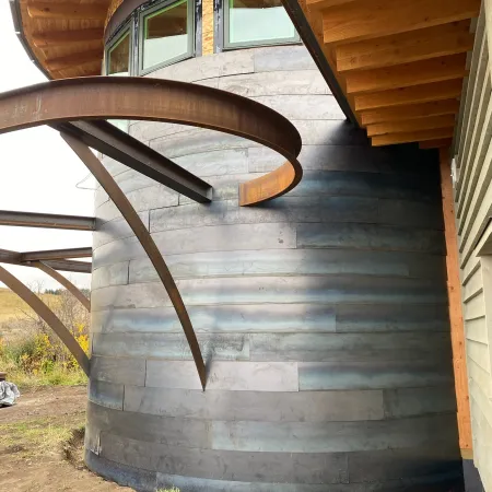 vetted fabrication custom steel siding bozeman montana