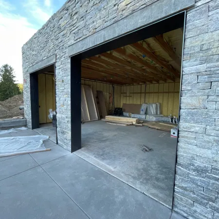 vetted fabrication custom steel garage header bozeman montana