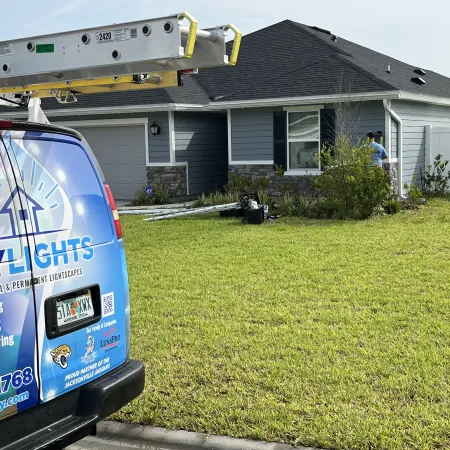 a house with a large lawn