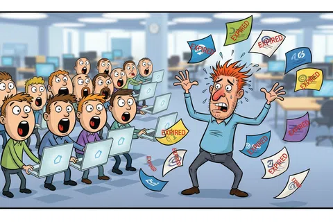 Cartoon: What's the Best Way to Manage Software Licenses for Engineering Tools