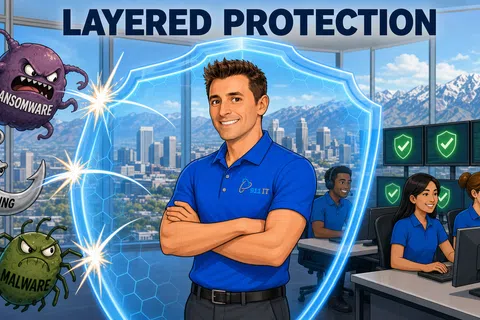 Cartoon: What Should You Know About Cybersecurity Services Salt Lake City?