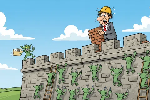 Cartoon: FTC Safeguards Rule Compliance Checklist for CPA Firms