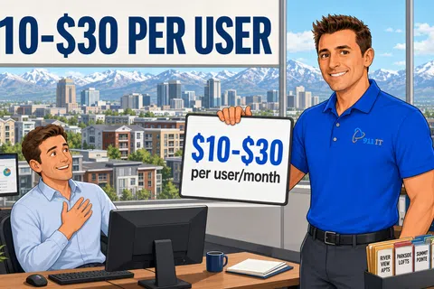 Cartoon: How Much Does Backup and Disaster Recovery Cost for Property Management Companies