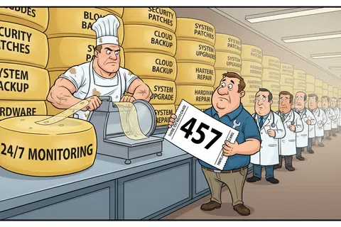 Cartoon: What's Included in Your Healthcare IT Support and How Much Does It Cost?
