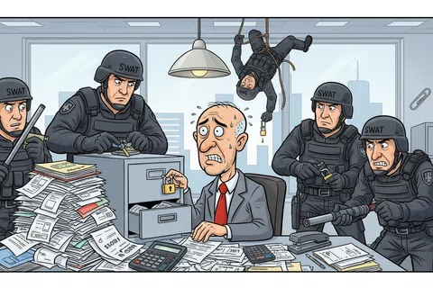 Cartoon: FTC Safeguards Rule IT Requirements for CPA Firms & Accounting Businesses