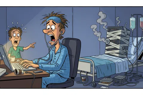 Cartoon: Do you provide 24/7 support for after-hours medical emergencies?
