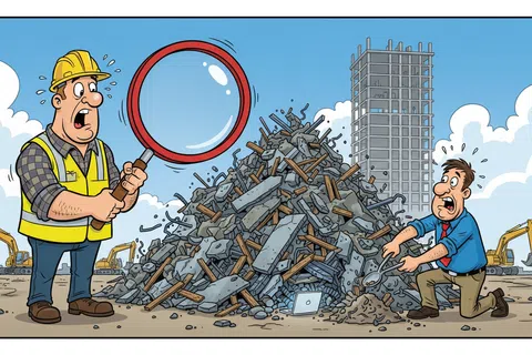 Cartoon: What Should Be Included in a Managed IT Services Agreement for Construction Companies