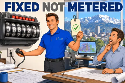 Cartoon: What's Your Flat-Rate Pricing Model and How Predictable Are the Monthly Costs?