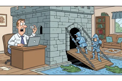 Cartoon: How Do You Handle Secure Remote Access for Our Staff Working from Home?