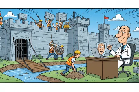 Cartoon: How Do I Set Up Secure Telehealth That's HIPAA Compliant?