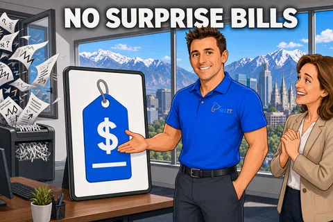 Cartoon: What Should You Know About Affordable IT Support for Businesses in Salt Lake City