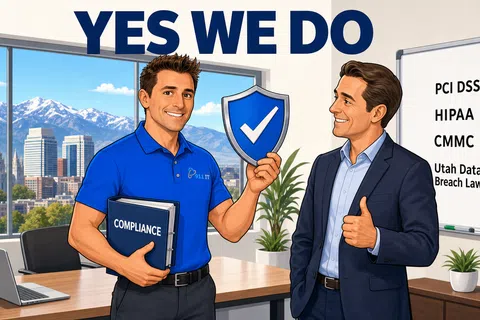 Cartoon: Can You Help Us with Compliance Requirements Like PCI or Data Protection Regulations?