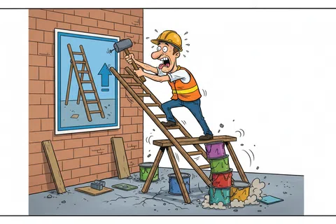 Cartoon: What Are OSHA Requirements for Construction?