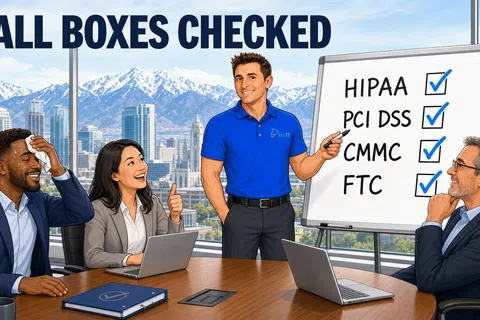 Cartoon: What Should You Know About IT Compliance Services Salt Lake City