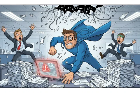 Cartoon: What's Your Response Time When We Have an Urgent Issue During Busy Season?