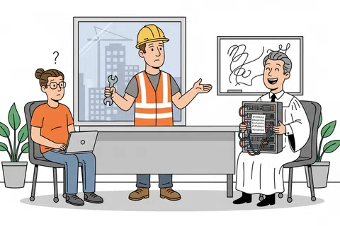Cartoon: IT Support Companies in Salt Lake City, UT: How to Compare Them