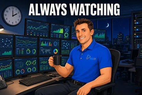 Cartoon: What Should You Know About Managed IT Support