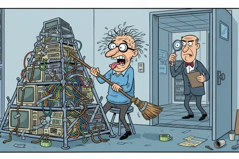 Cartoon: How to Pass a SOC 2 Audit: IT Preparation Guide for Engineering Firms