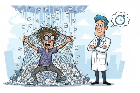 Cartoon: What Kind of Backup Do You Provide for Patient Records and How Fast Can We Recover Them?