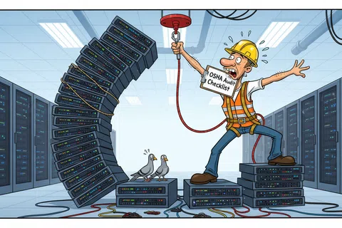 Cartoon: How to Pass an OSHA Data Requirements Audit: IT Preparation Guide