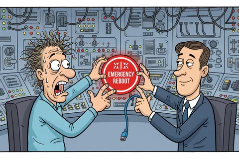 Cartoon: How Does Co-Managed IT Work for Healthcare Businesses