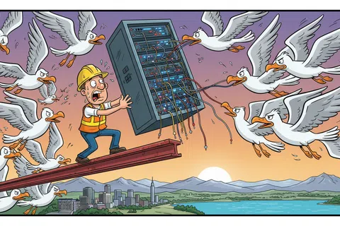 Cartoon: Best Managed IT Services for Construction Businesses in Salt Lake City, UT
