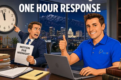 Cartoon: How to Evaluate IT Support Companies for Your Salt Lake City Law Firm