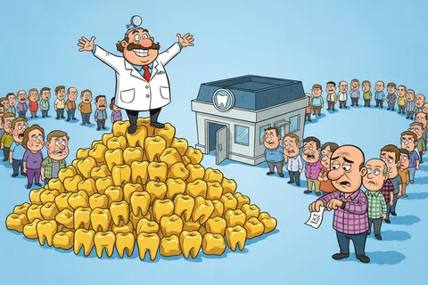 Cartoon: Can a general dentist make $500,000 a year if I own my own business?