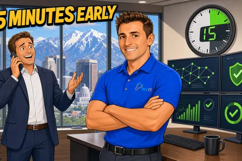 Cartoon: What Should You Know About IT Infrastructure Services Salt Lake City